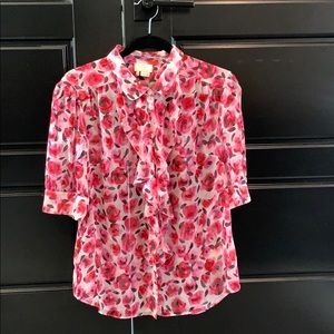 Kate Spade sheer blouse